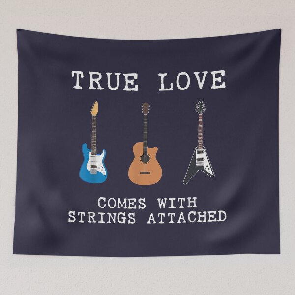 Item preview, Guitar Player True Love Strings Attached Guitarist Musician designed and sold by NguyenDucDcote.