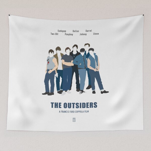 Item preview, Funny Men The Outsiders Inspired Movie Tv Show designed and sold by VictoriaSimons8.