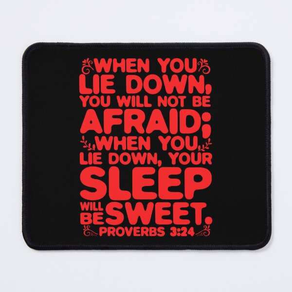 Item preview, Proverbs 3:24 Your Sleep Will Be Sweet designed and sold by plushism.