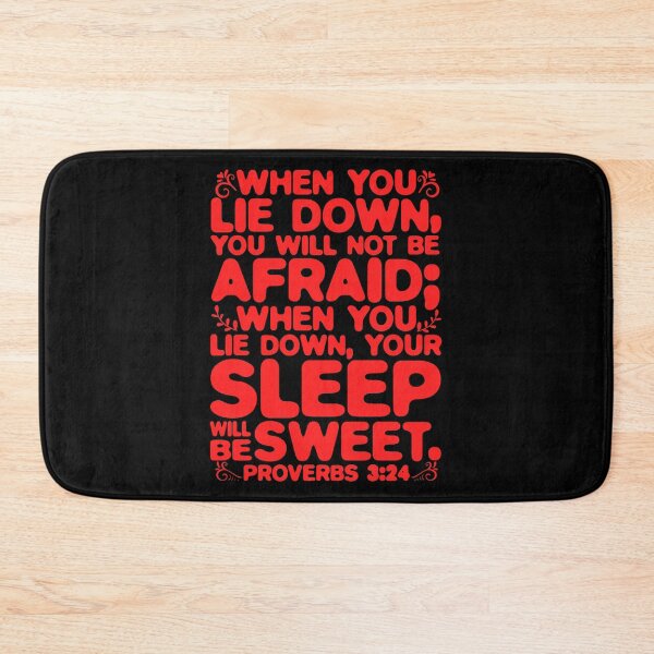 Item preview, Proverbs 3:24 Your Sleep Will Be Sweet designed and sold by plushism.