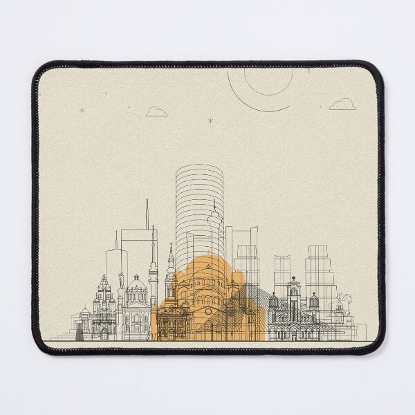 Item preview, Abstract City Posters: Belgrade, Serbia designed and sold by A Deniz Akerman.