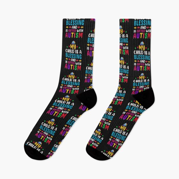 Item preview, My Child Is A Blessing And Is Gifted With Autism -National Autism Awareness Month April designed and sold by BhavyaBathla.