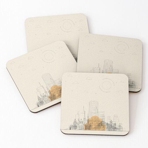 Item preview, Abstract City Posters: Belgrade, Serbia designed and sold by A Deniz Akerman.