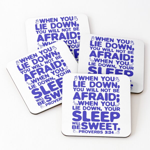 Item preview, Proverbs 3:24 Your Sleep Will Be Sweet designed and sold by plushism.
