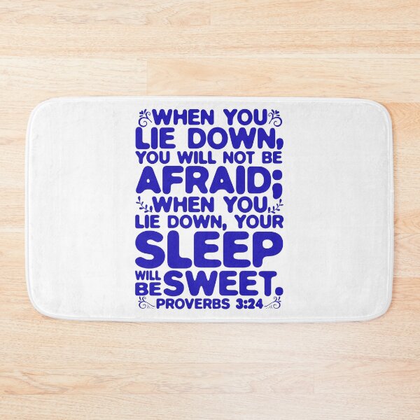 Item preview, Proverbs 3:24 Your Sleep Will Be Sweet designed and sold by plushism.