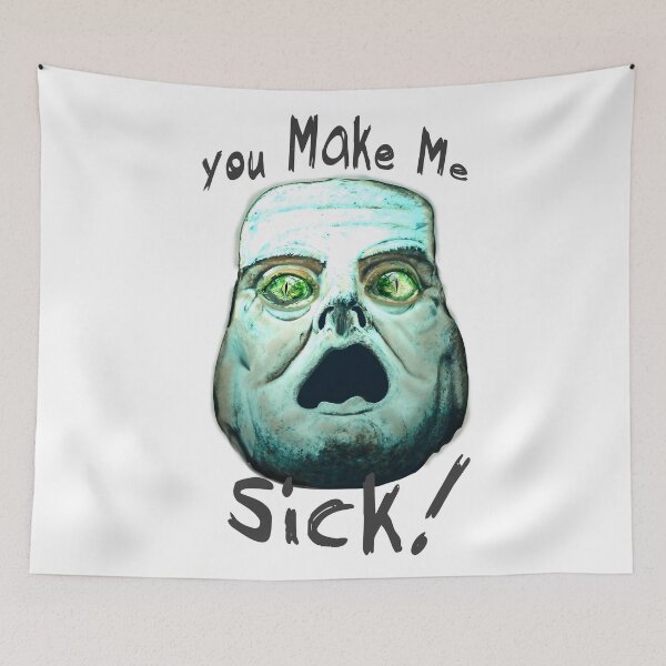 Item preview, You Make Me Sick! Black Text for White Backgrounds designed and sold by Spirit-World.
