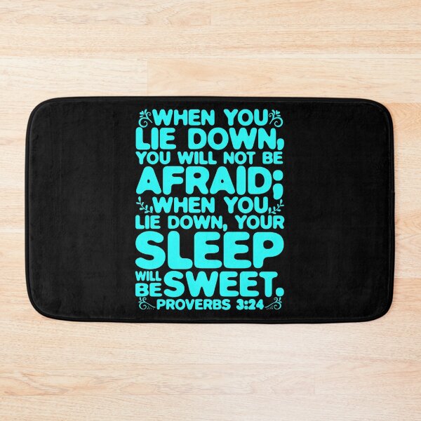 Item preview, Proverbs 3:24 Your Sleep Will Be Sweet designed and sold by plushism.