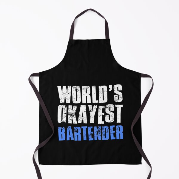 Item preview, Worlds Okayest Bartender designed and sold by FNStuff.