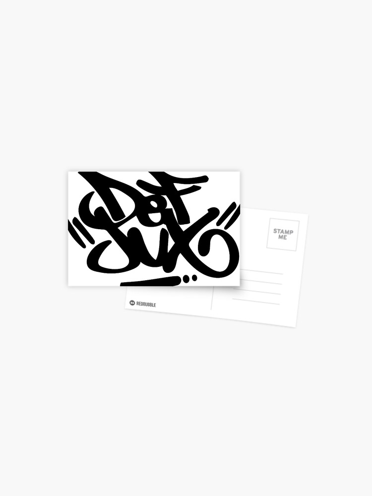 Jux Graf Print" Postcard for Sale by sutimo | Redbubble