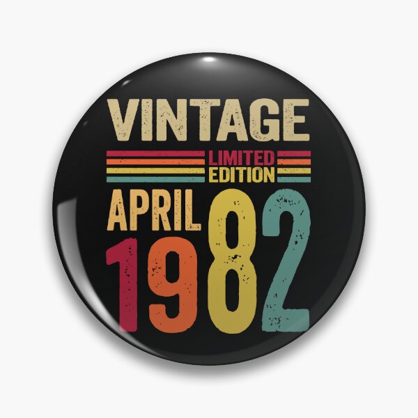 Item preview, 40 Years Old Gifts Vintage April 1982 - 40th Birthday gift designed and sold by BahaaIB.