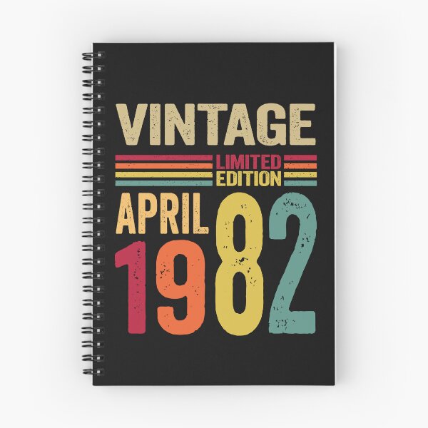 Item preview, 40 Years Old Gifts Vintage April 1982 - 40th Birthday gift designed and sold by BahaaIB.