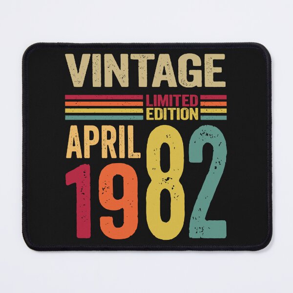Item preview, 40 Years Old Gifts Vintage April 1982 - 40th Birthday gift designed and sold by BahaaIB.