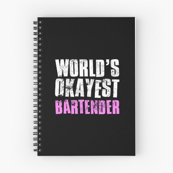 Item preview, Worlds Okayest Bartender designed and sold by FNStuff.