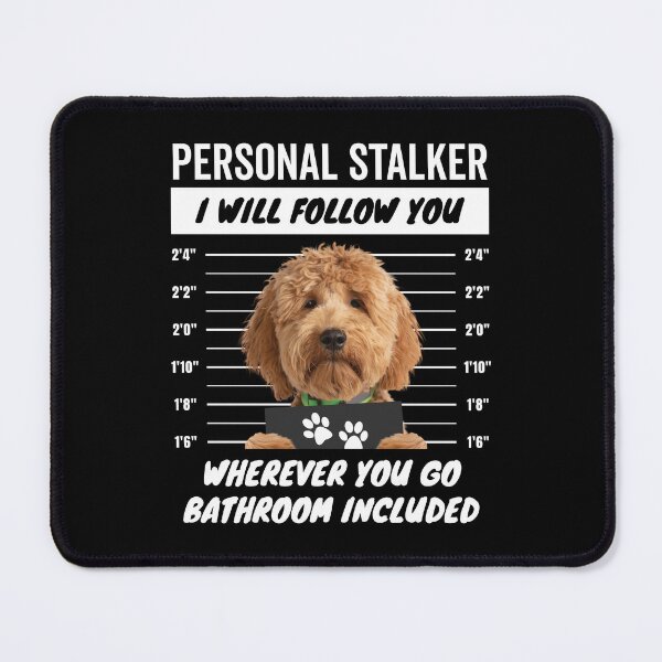 Item preview, Personal Stalker Dog – Goldendoodle designed and sold by More Cute Dogs.