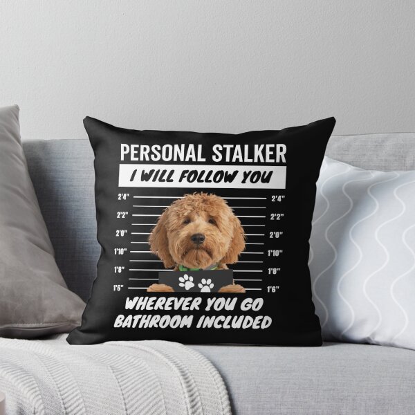 Item preview, Personal Stalker Dog – Goldendoodle designed and sold by More Cute Dogs.