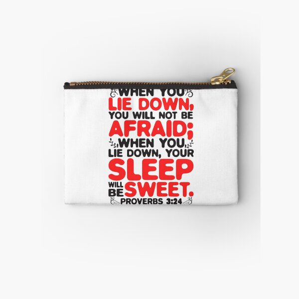 Item preview, Proverbs 3:24 Your Sleep Will Be Sweet designed and sold by plushism.