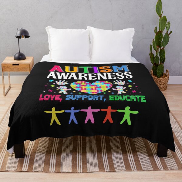 Item preview, Autism Awareness Love Support Educate designed and sold by BhavyaBathla.