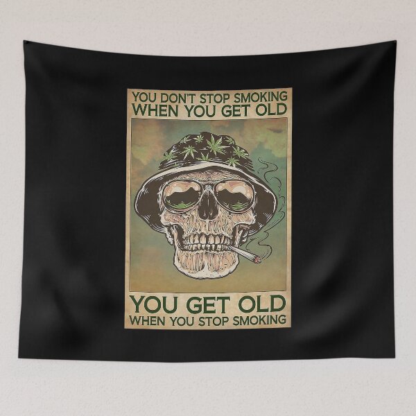 Item preview, You get old when you stop smoking when you get old you get old when you stop smoking designed and sold by SaoirseNeid.