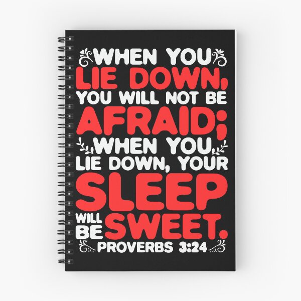 Item preview, Proverbs 3:24 Your Sleep Will Be Sweet designed and sold by plushism.