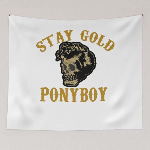 Item preview, Lover Gifts Stay Gold Pony Boy Pegatina y camisa Camiseta suave y cómoda designed and sold by VictoriaSimons8.