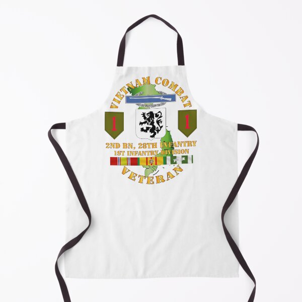 Item preview, Army - Vietnam Combat Infantry Veteran w 2nd Bn 28th Inf 1st Inf Div SSI designed and sold by Military Insignia Products.