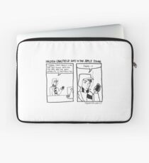 Holden Caulfield Goes To The Apple Store Laptop Sleeve