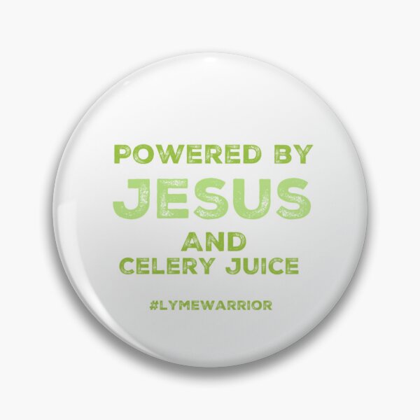 Item preview, Powered by Jesus and Celery Juice designed and sold by [the artist formerly known as PaleandTragic].