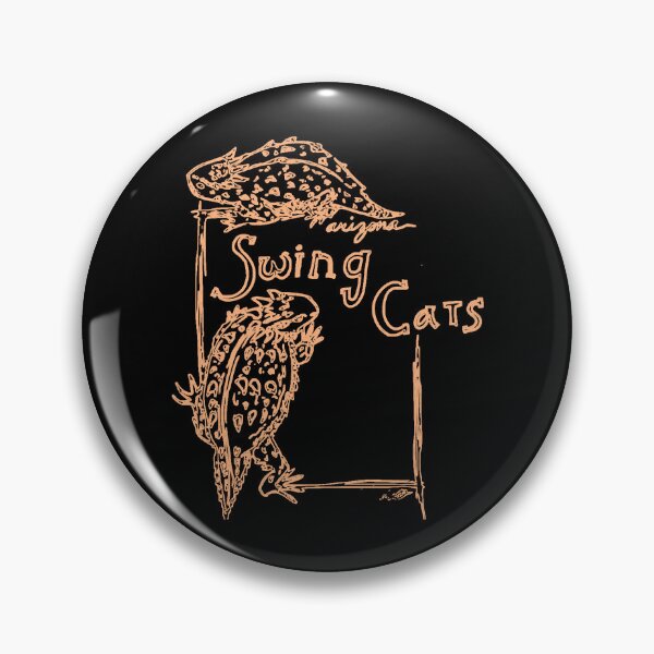 Item preview, Horned Lizard, Yellow Swing cats designed and sold by JerodLynch.