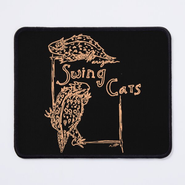 Item preview, Horned Lizard, Yellow Swing cats designed and sold by JerodLynch.