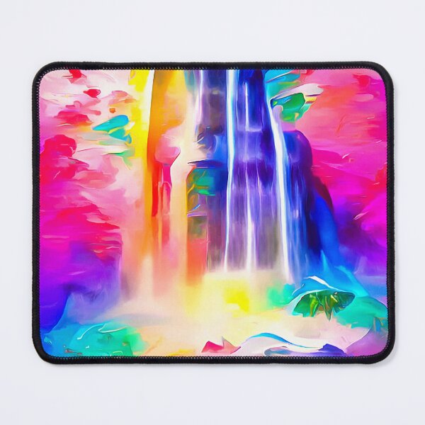 Item preview, Colorful Happy Waterfall 08 Rainbow Colors designed and sold by mhfoto.