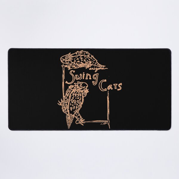 Item preview, Horned Lizard, Yellow Swing cats designed and sold by JerodLynch.