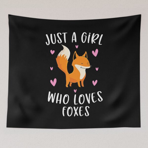 Item preview, Just A Girl Who Loves Foxes Funny Fox Gifts For Girls designed and sold by PerkinsAarav.