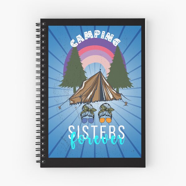 Item preview, Camping sisters forever distressed design designed and sold by wildTrack---.