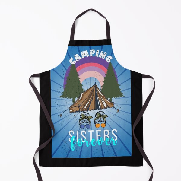 Item preview, Camping sisters forever distressed design designed and sold by wildTrack---.