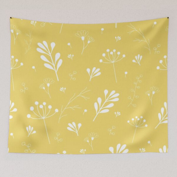 Item preview, Yellow Background Floral designed and sold by prsagar01.