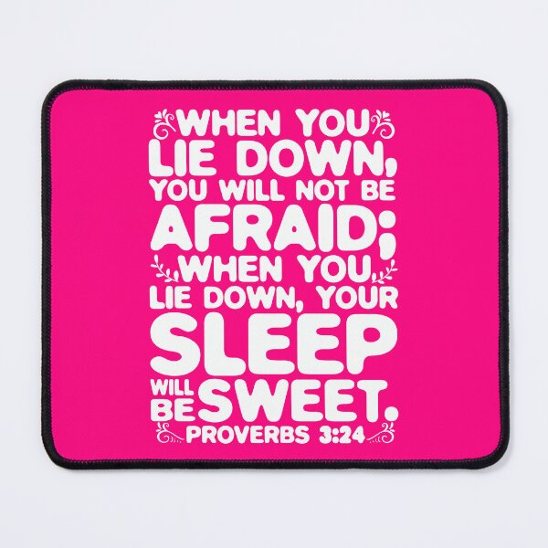 Item preview, Proverbs 3:24 Your Sleep Will Be Sweet designed and sold by plushism.