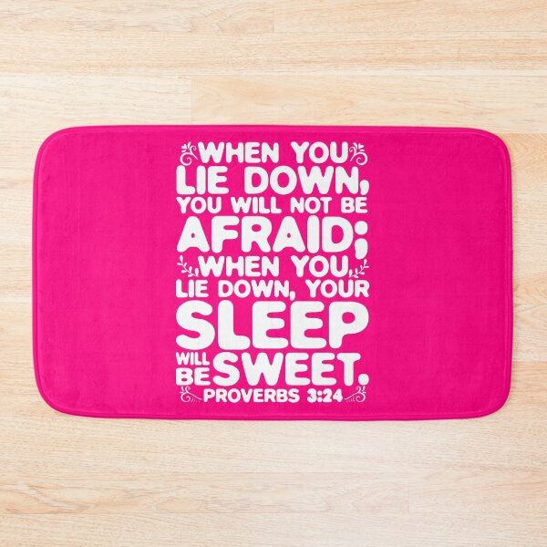 Item preview, Proverbs 3:24 Your Sleep Will Be Sweet designed and sold by plushism.