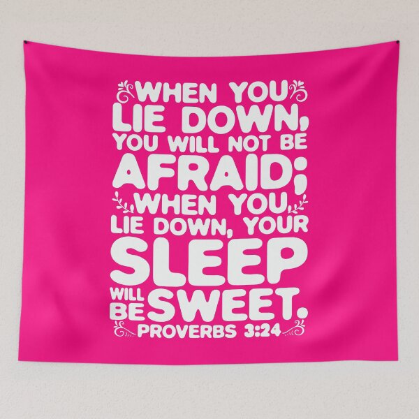 Item preview, Proverbs 3:24 Your Sleep Will Be Sweet designed and sold by plushism.