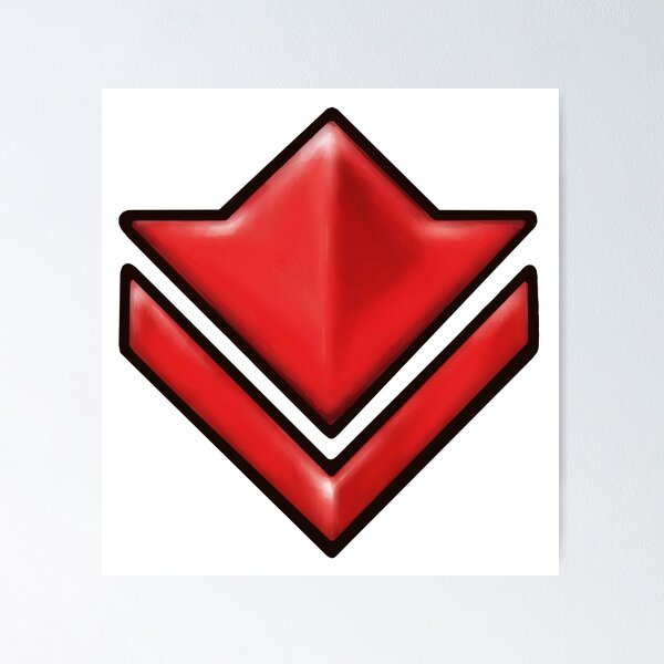 Item preview, GW2 - Red Commandant Tag designed and sold by Smyrker.