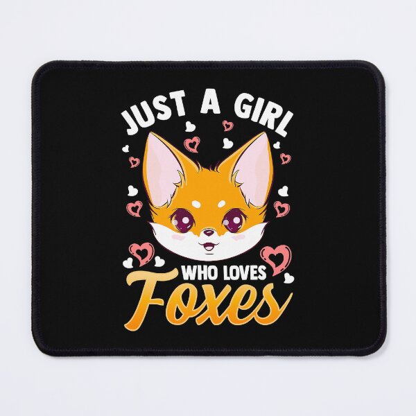 Item preview, Just A Girl Who Loves Foxes designed and sold by PerkinsAarav.