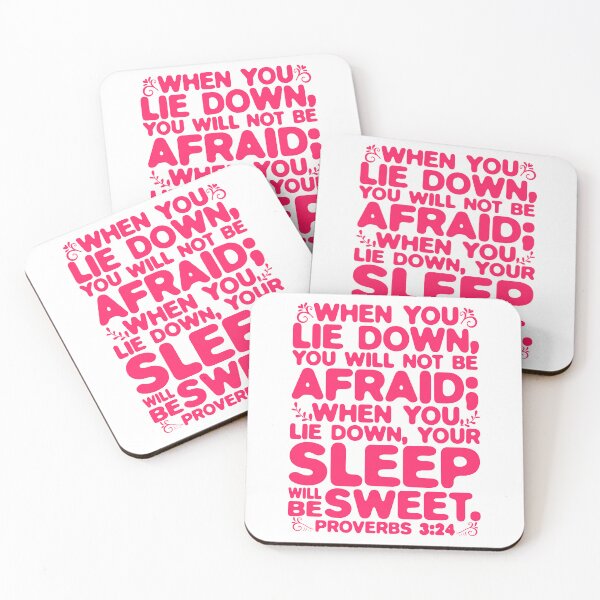 Item preview, Proverbs 3:24 Your Sleep Will Be Sweet designed and sold by plushism.