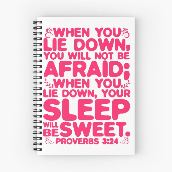 Item preview, Proverbs 3:24 Your Sleep Will Be Sweet designed and sold by plushism.