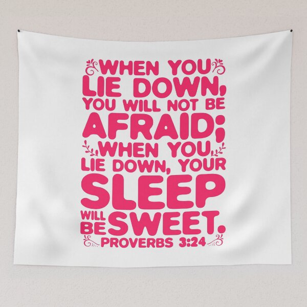 Item preview, Proverbs 3:24 Your Sleep Will Be Sweet designed and sold by plushism.
