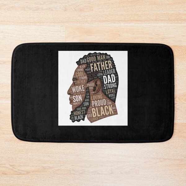 Item preview, Black Man  Father With Beard Fathers Day Greeting Card designed and sold by balmerfusaborif.