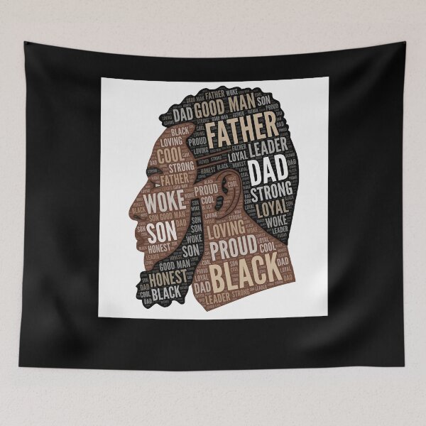 Item preview, Black Man  Father With Beard Fathers Day Greeting Card designed and sold by balmerfusaborif.