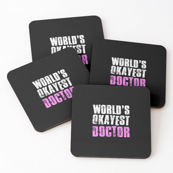 Item preview, Worlds Okayest Doctor designed and sold by FNStuff.