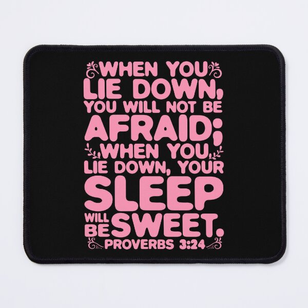 Item preview, Proverbs 3:24 Your Sleep Will Be Sweet designed and sold by plushism.