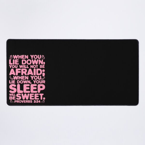 Item preview, Proverbs 3:24 Your Sleep Will Be Sweet designed and sold by plushism.