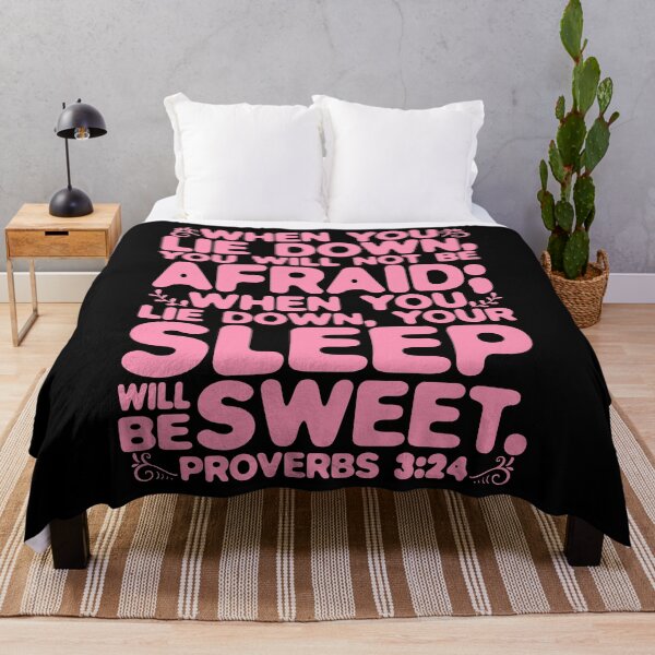 Item preview, Proverbs 3:24 Your Sleep Will Be Sweet designed and sold by plushism.