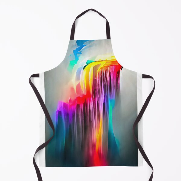 Item preview, Colorful Happy Waterfall 04 Abstract Flow designed and sold by mhfoto.